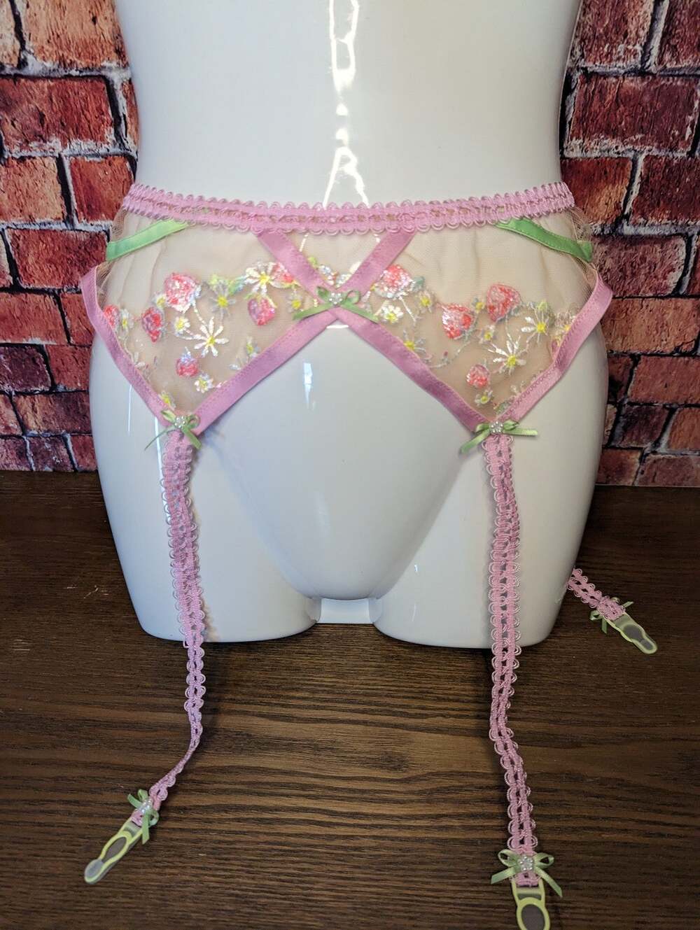 For Love and Lemons Tutti Fruitti Garter Size XXS